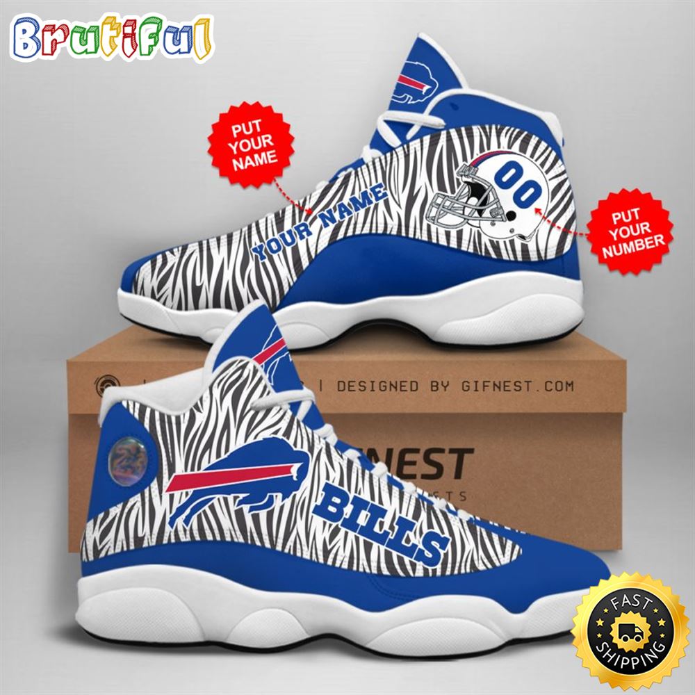 JWFancy Buffalo Bills AJ13 Sneakers Shoes For Men And Women