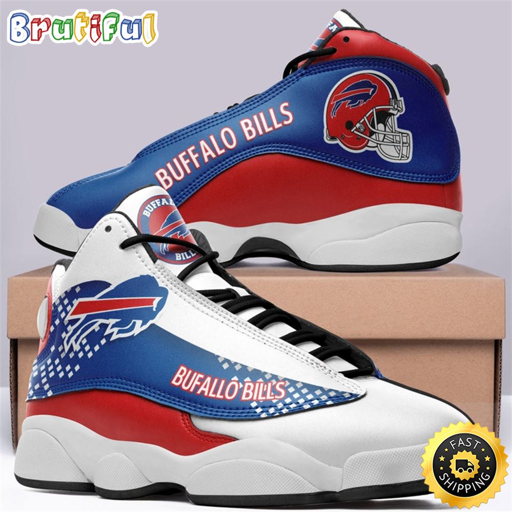 JWFancy Buffalo Bills AJ13 Sneakers Shoes For Men And Women