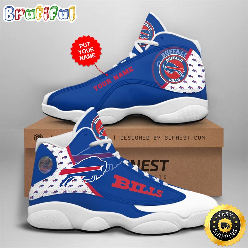JWFancy Buffalo Bills AJ13 Sneakers Shoes For Men And Women
