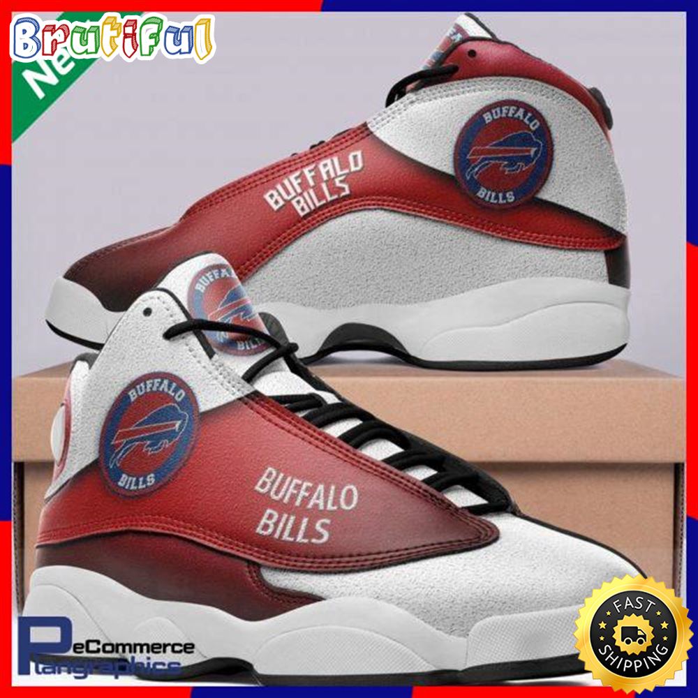 JWFancy Buffalo Bills AJ13 Sneakers Shoes For Men And Women