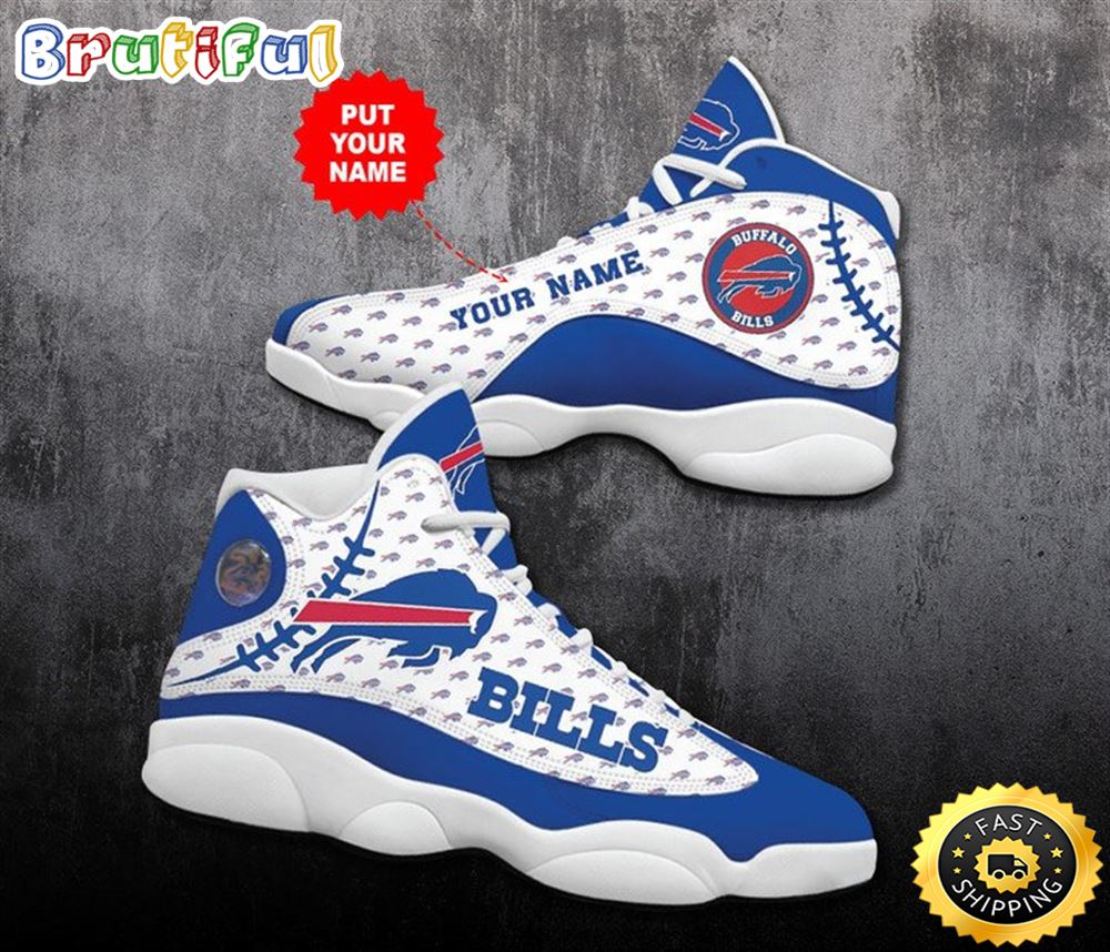 JWFancy Buffalo Bills AJ13 Sneakers Shoes For Men And Women