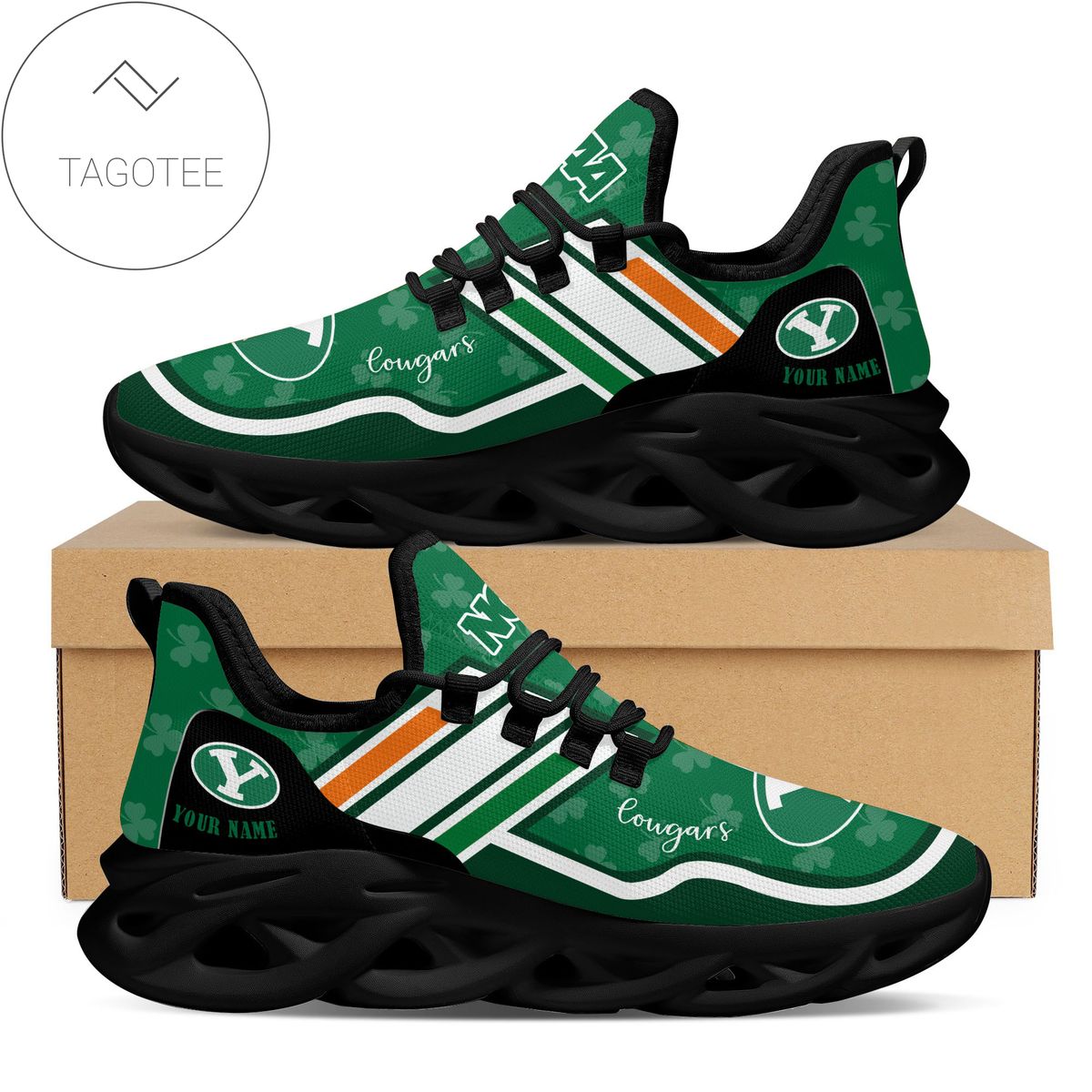 JWFancy Byu Cougars Max Soul Shoes Sneakers For Men And Women