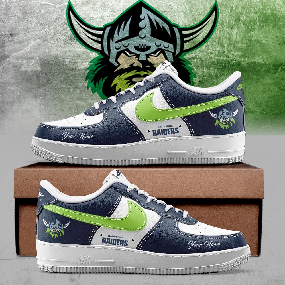 JWFancy Canberra Raiders Air Low-Top Sneakers Shoes For Men And Women