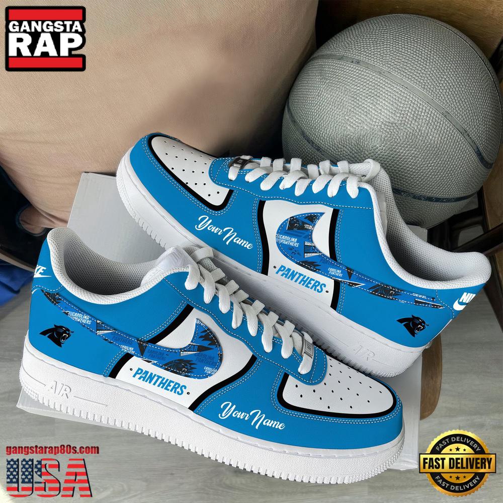 JWFancy Carolina Panthers Air Low-Top Sneakers Shoes For Men And Women