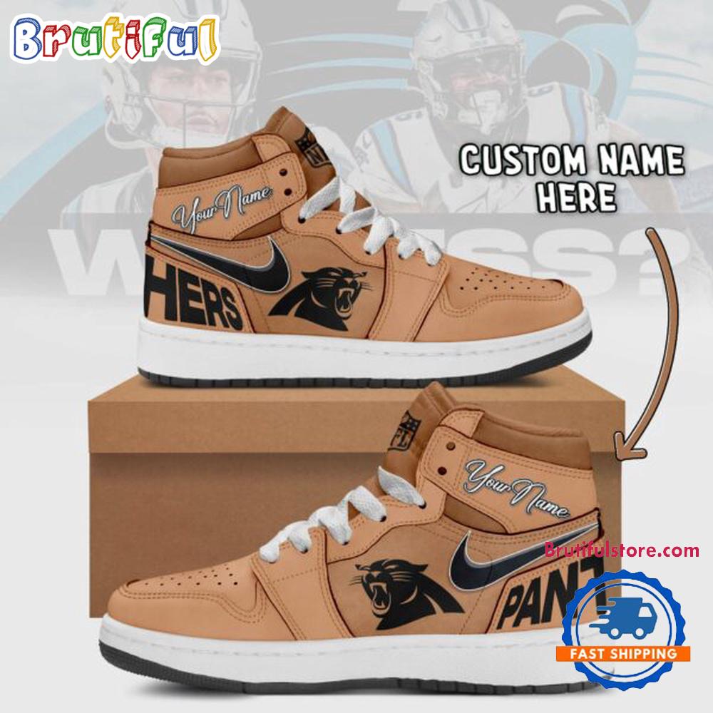 JWFancy Carolina Panthers AJ1 High Sneakers Shoes For Men And Women