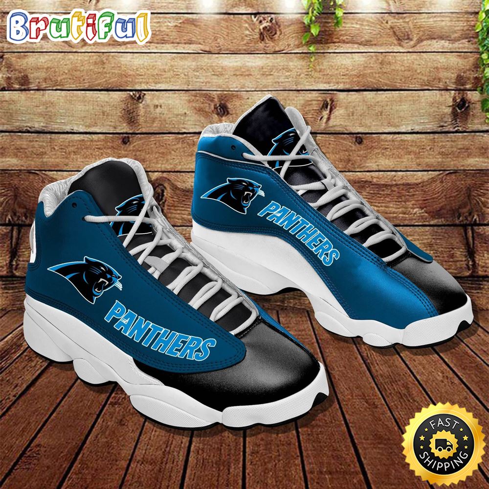 JWFancy Carolina Panthers AJ13 Sneakers Shoes For Men And Women