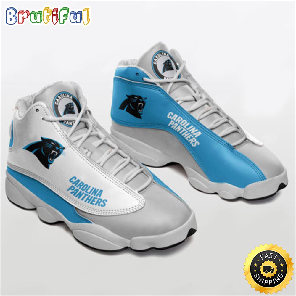 JWFancy Carolina Panthers AJ13 Sneakers Shoes For Men And Women