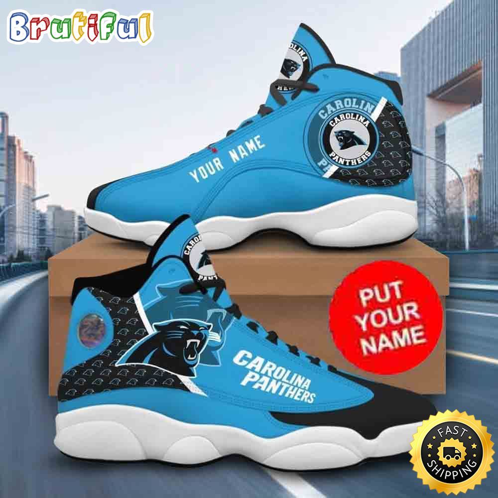 JWFancy Carolina Panthers AJ13 Sneakers Shoes For Men And Women