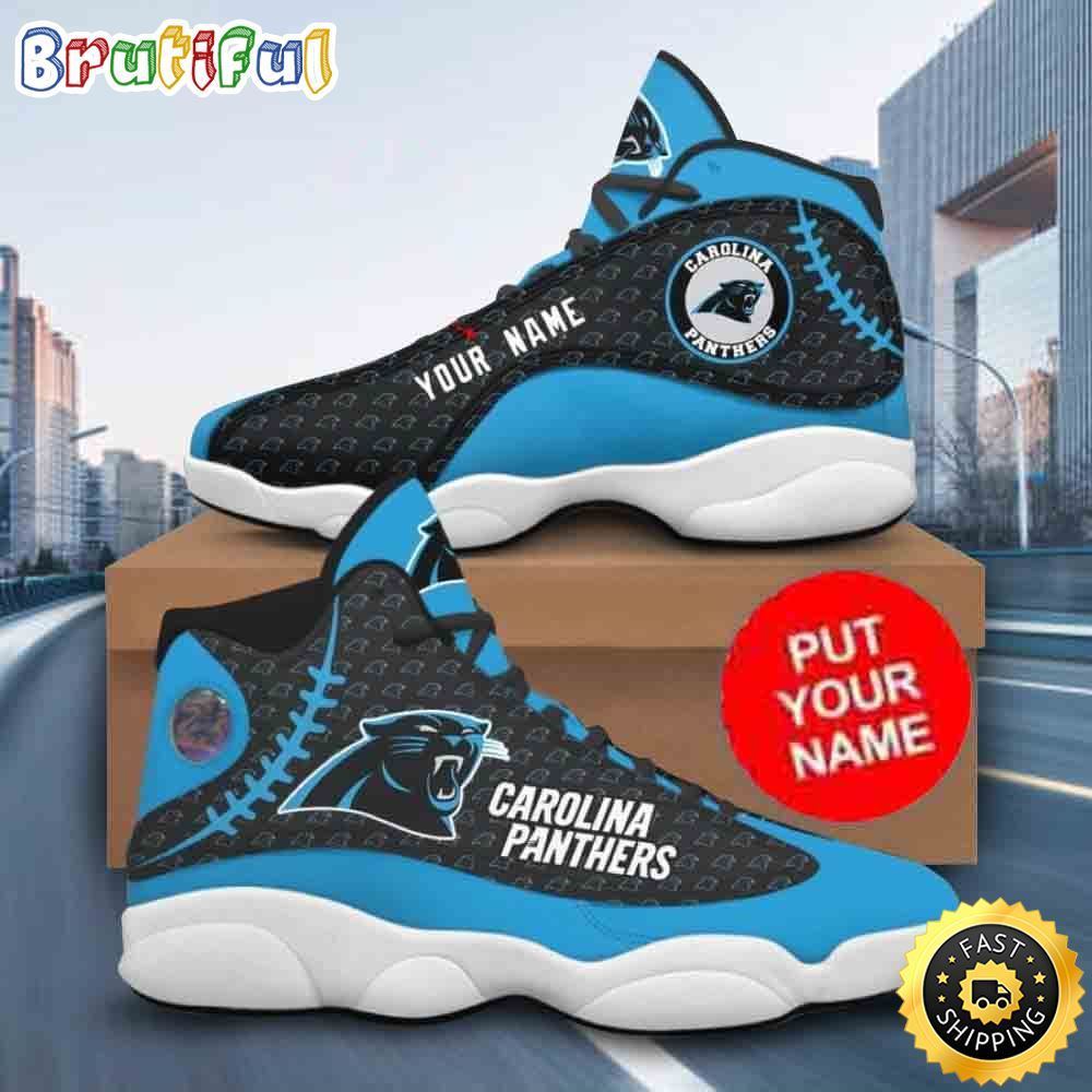 JWFancy Carolina Panthers AJ13 Sneakers Shoes For Men And Women