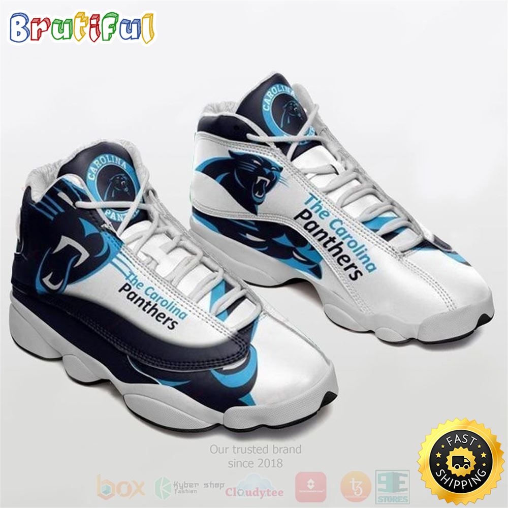 JWFancy Carolina Panthers AJ13 Sneakers Shoes For Men And Women