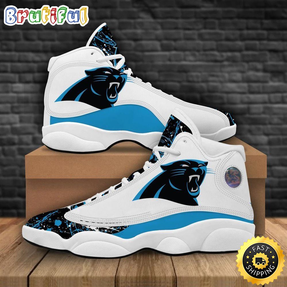 JWFancy Carolina Panthers AJ13 Sneakers Shoes For Men And Women