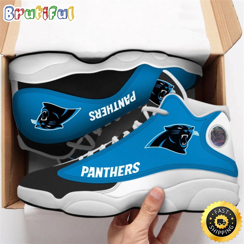 JWFancy Carolina Panthers AJ13 Sneakers Shoes For Men And Women