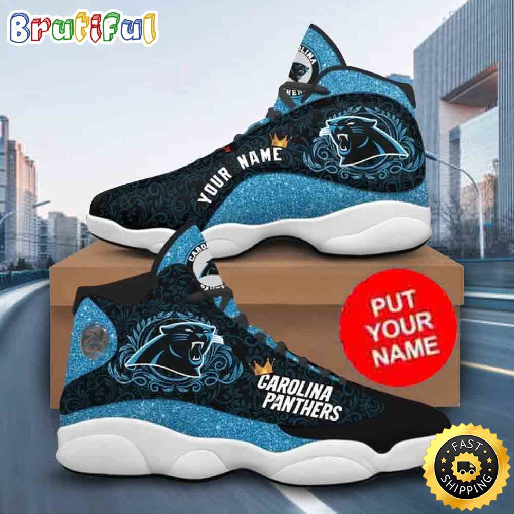 JWFancy Carolina Panthers AJ13 Sneakers Shoes For Men And Women