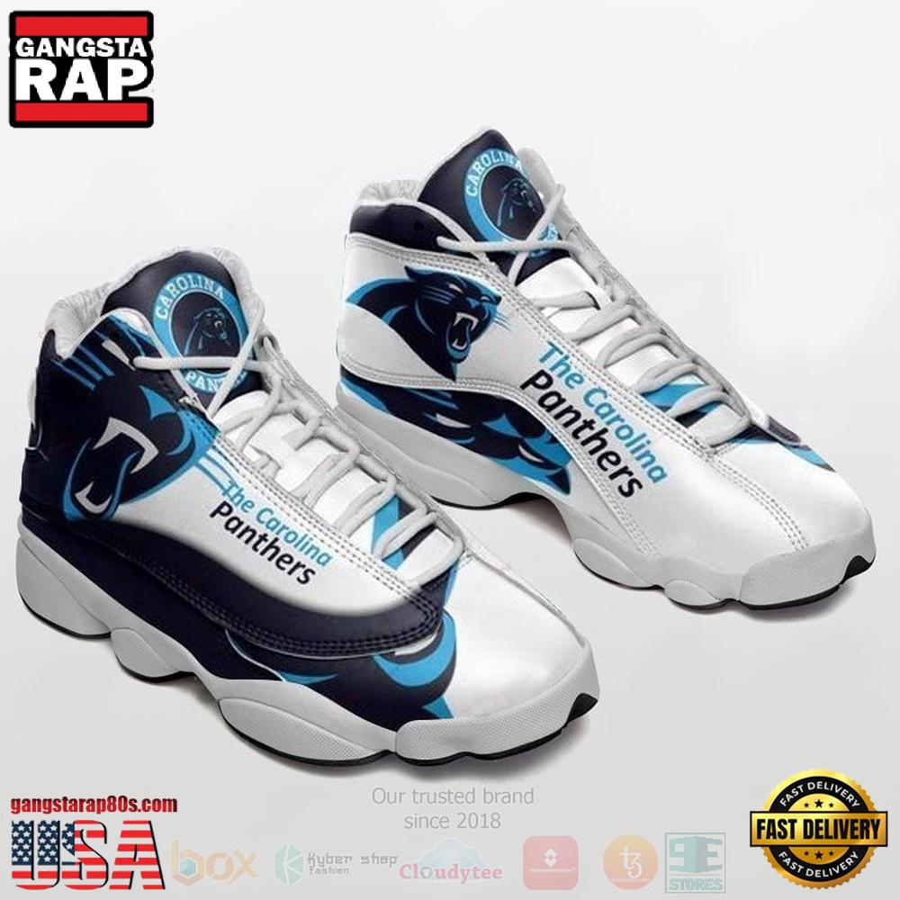 JWFancy Carolina Panthers AJ13 Sneakers Shoes For Men And Women