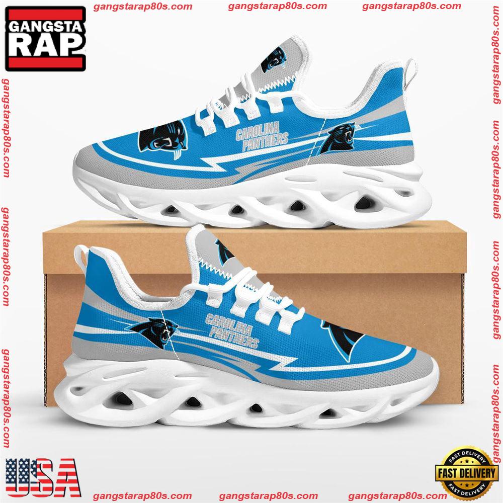 JWFancy Carolina Panthers Max Soul Shoes Sneakers For Men And Women