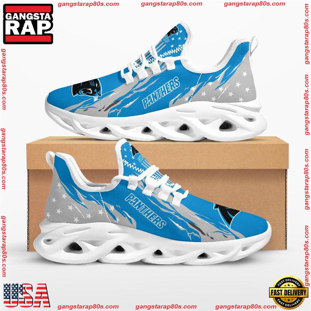 JWFancy Carolina Panthers Max Soul Shoes Sneakers For Men And Women