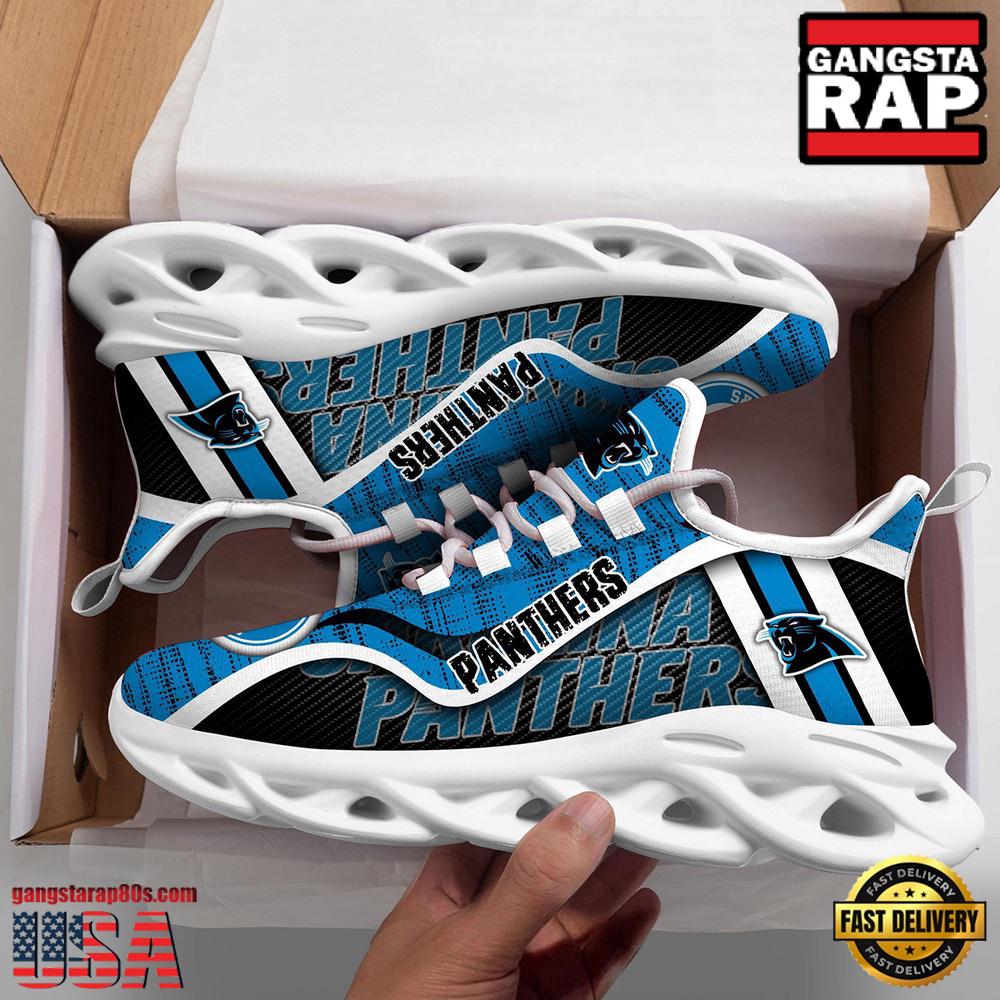 JWFancy Carolina Panthers Max Soul Shoes Sneakers For Men And Women