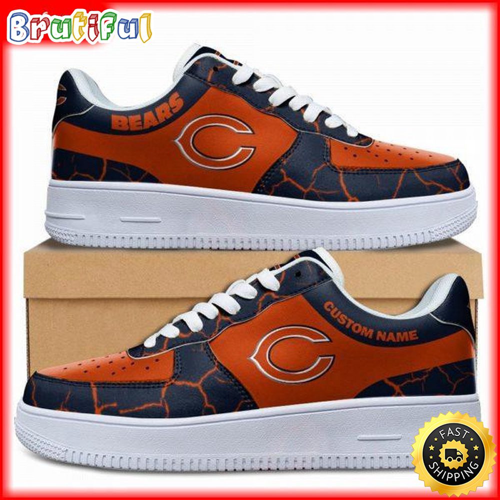 JWFancy Chicago Bears Air Low-Top Sneakers Shoes For Men And Women