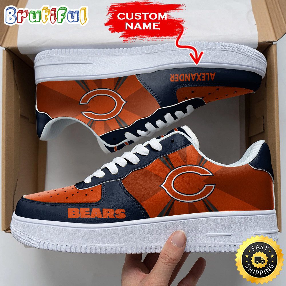 JWFancy Chicago Bears Air Low-Top Sneakers Shoes For Men And Women