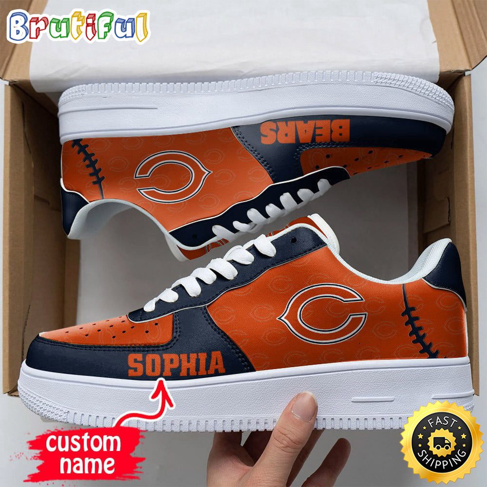 JWFancy Chicago Bears Air Low-Top Sneakers Shoes For Men And Women
