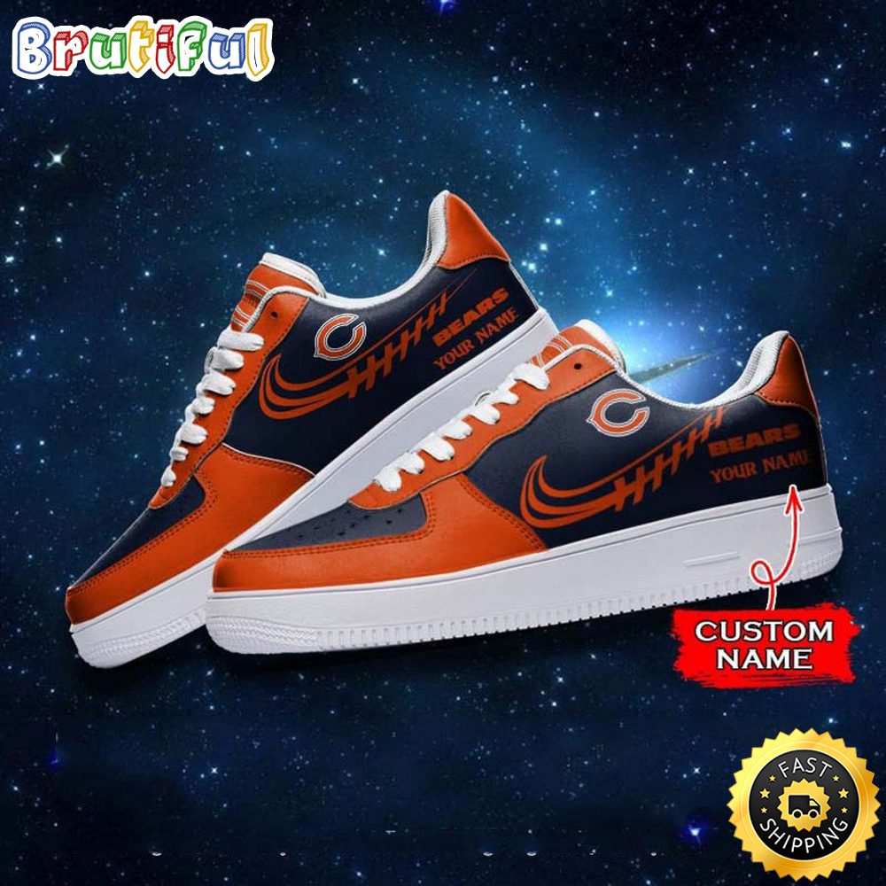 JWFancy Chicago Bears Air Low-Top Sneakers Shoes For Men And Women