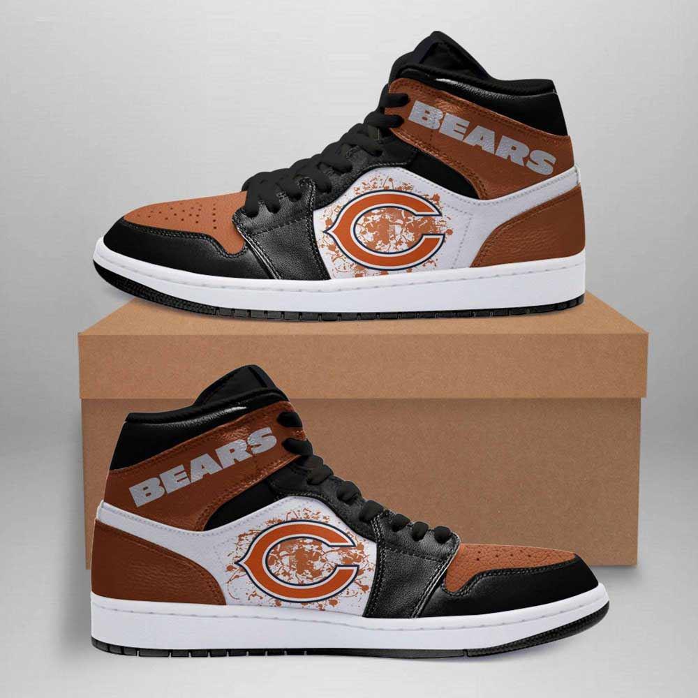 JWFancy Chicago Bears AJ1 High Sneakers Shoes For Men And Women