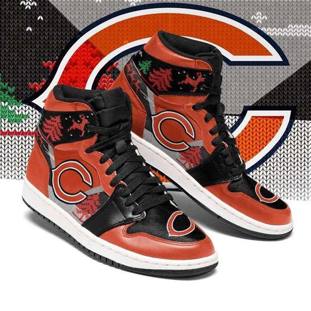 JWFancy Chicago Bears AJ1 High Sneakers Shoes For Men And Women