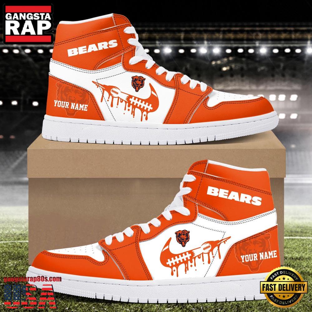 JWFancy Chicago Bears AJ1 High Sneakers Shoes For Men And Women