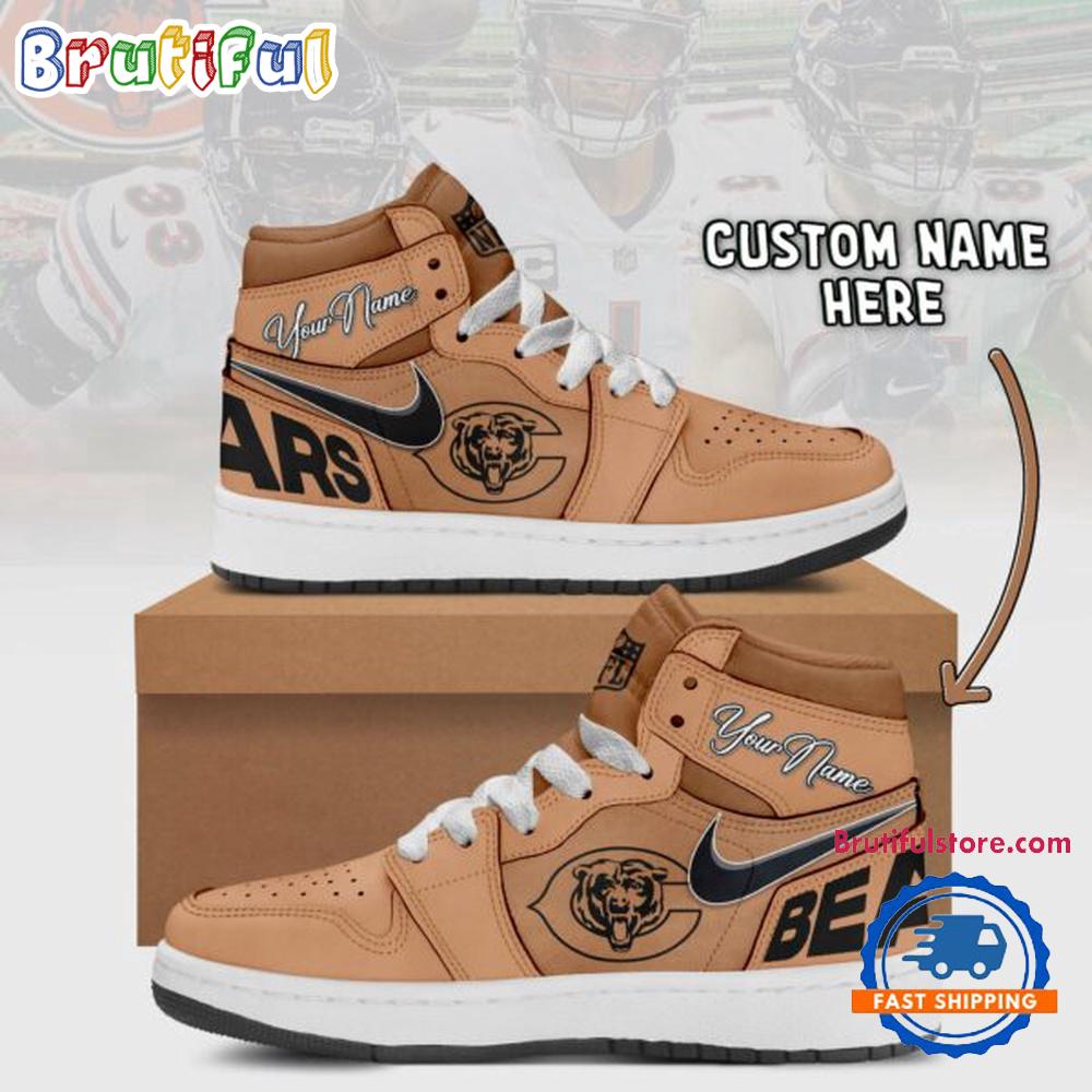 JWFancy Chicago Bears AJ1 High Sneakers Shoes For Men And Women