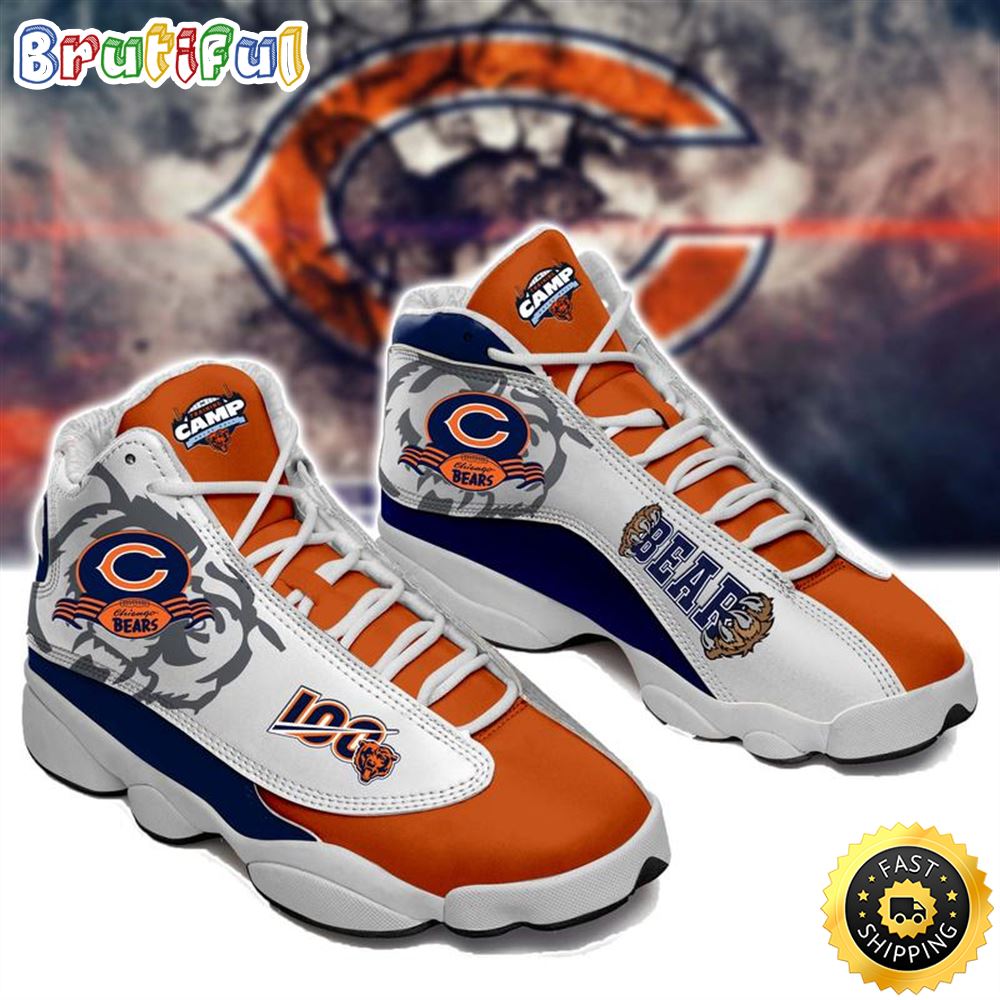 JWFancy Chicago Bears AJ13 Sneakers Shoes For Men And Women