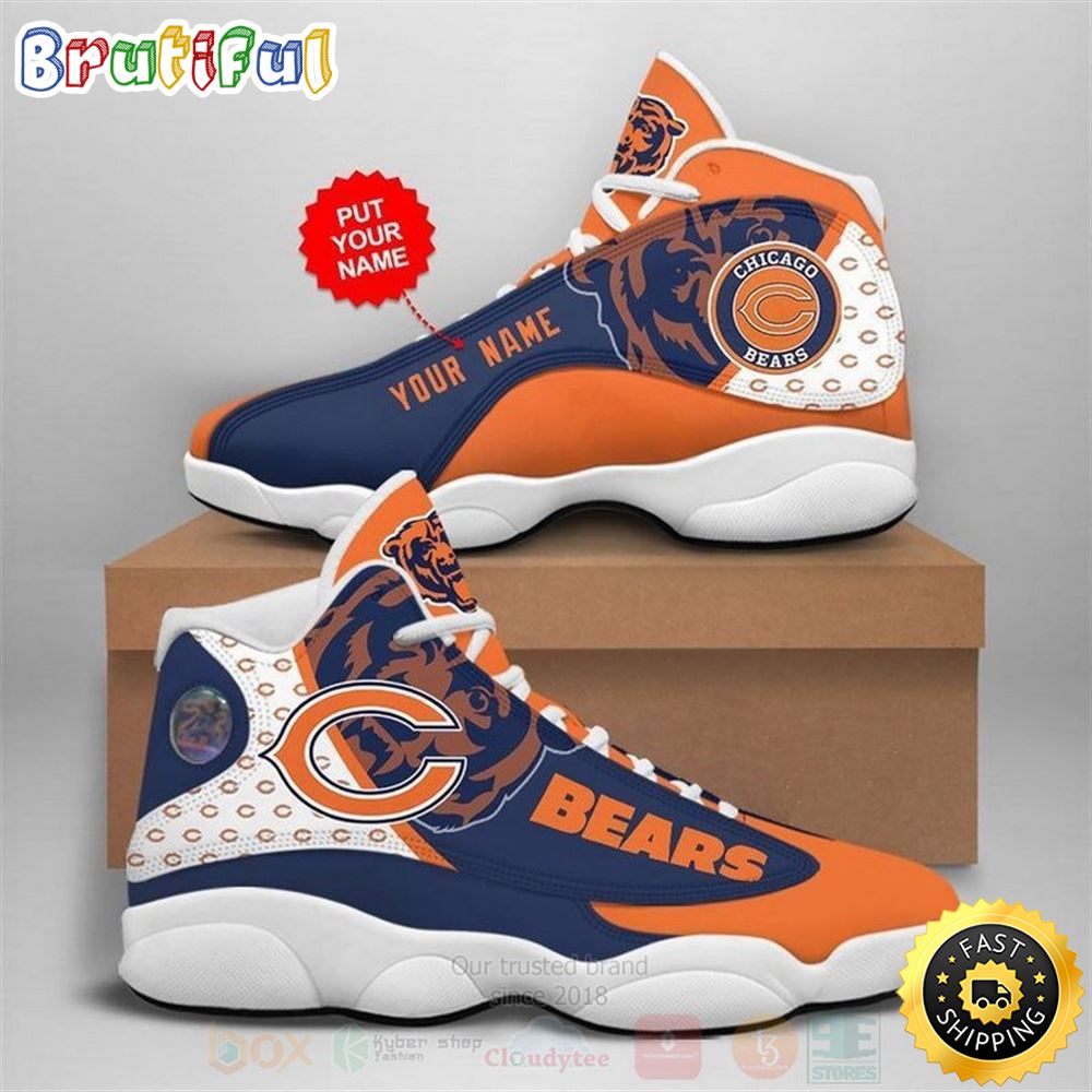 JWFancy Chicago Bears AJ13 Sneakers Shoes For Men And Women