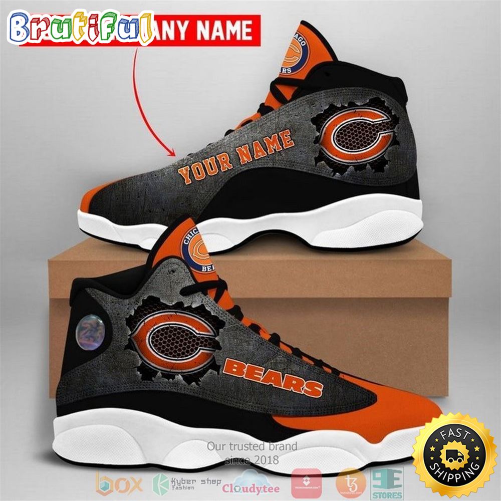 JWFancy Chicago Bears AJ13 Sneakers Shoes For Men And Women