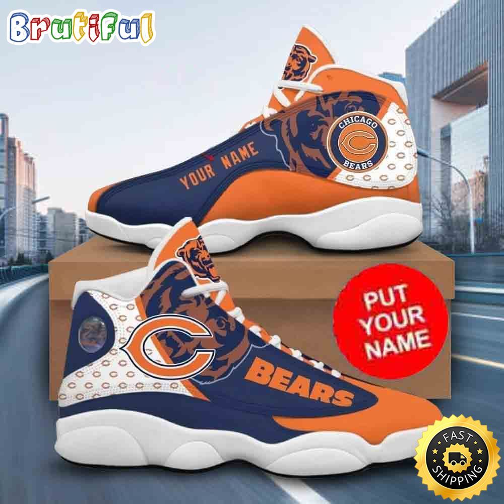 JWFancy Chicago Bears AJ13 Sneakers Shoes For Men And Women