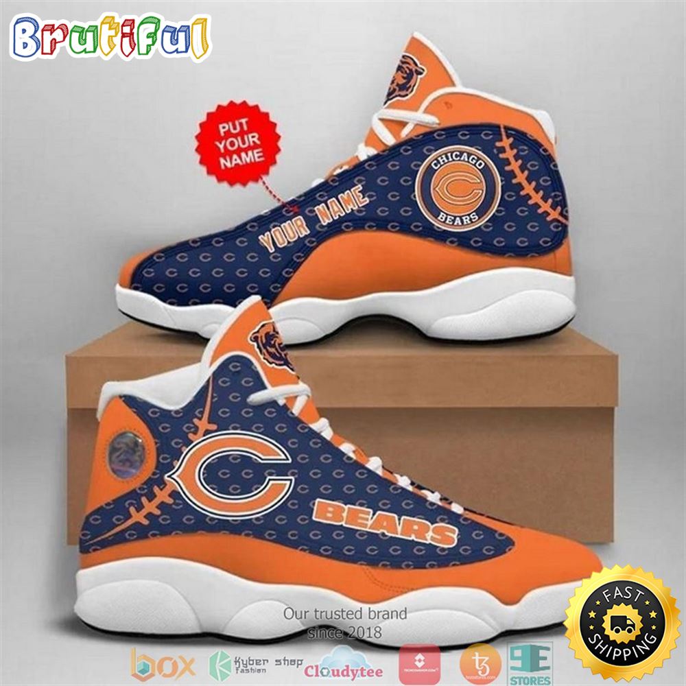 JWFancy Chicago Bears AJ13 Sneakers Shoes For Men And Women
