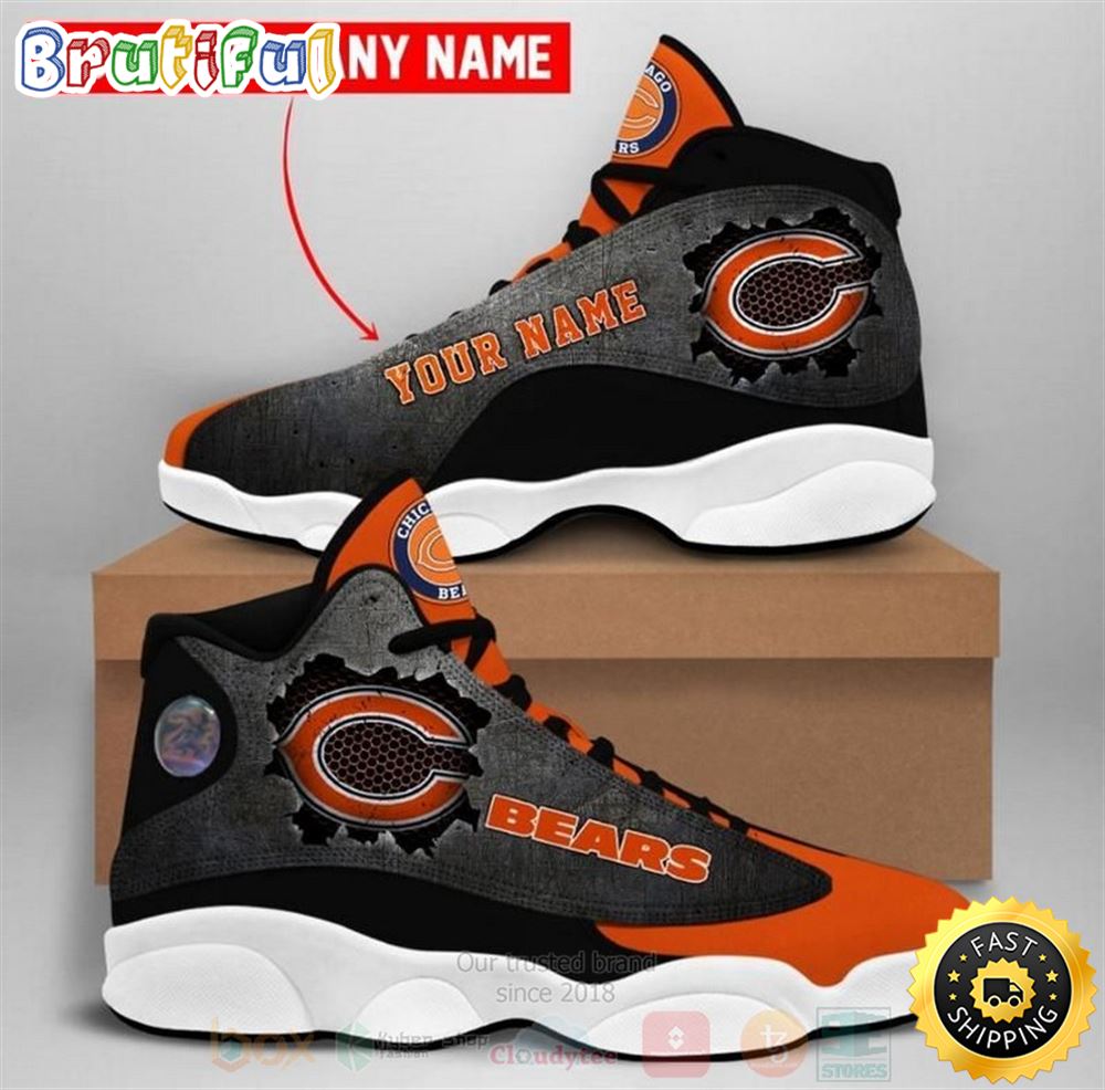 JWFancy Chicago Bears AJ13 Sneakers Shoes For Men And Women