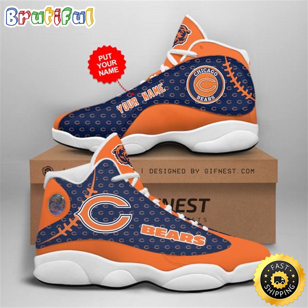 JWFancy Chicago Bears AJ13 Sneakers Shoes For Men And Women