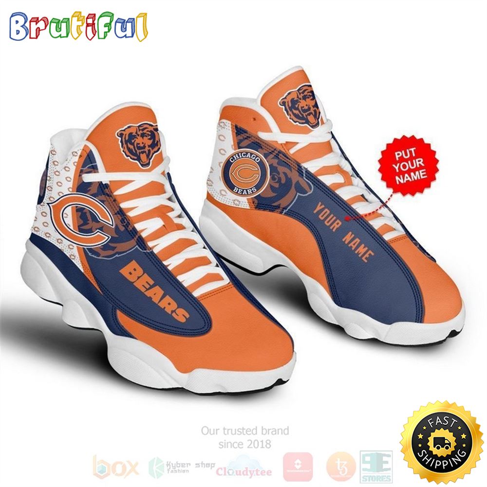 JWFancy Chicago Bears AJ13 Sneakers Shoes For Men And Women