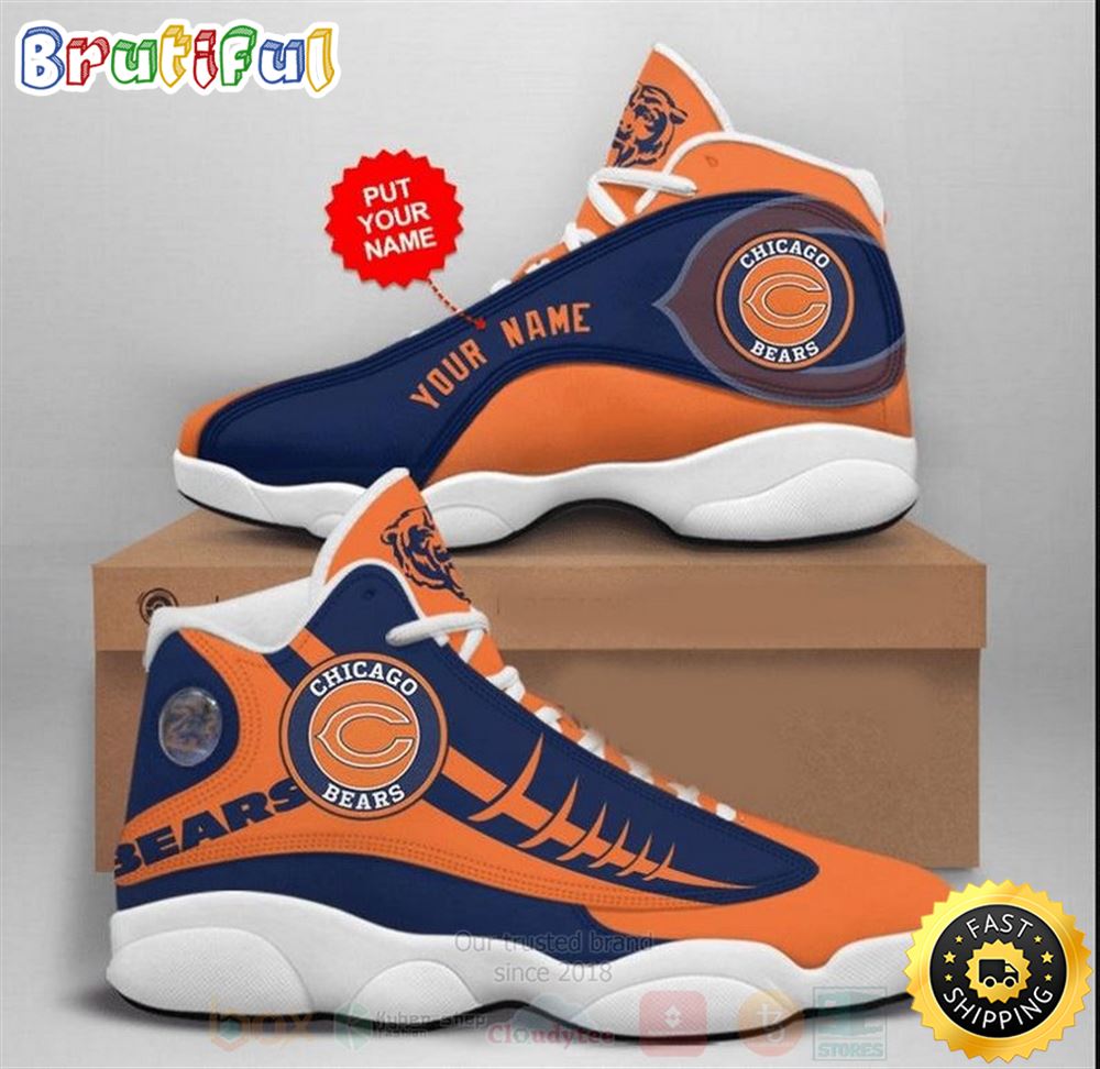 JWFancy Chicago Bears AJ13 Sneakers Shoes For Men And Women