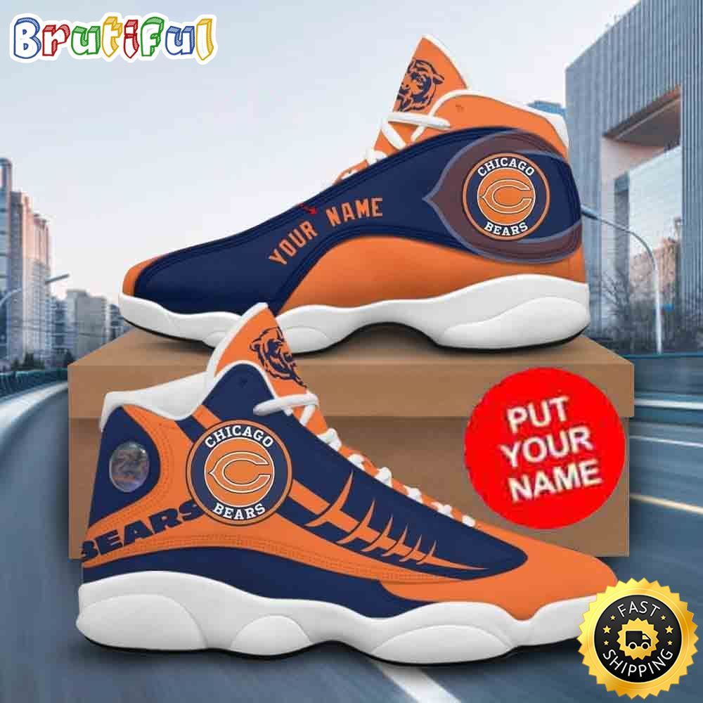 JWFancy Chicago Bears AJ13 Sneakers Shoes For Men And Women