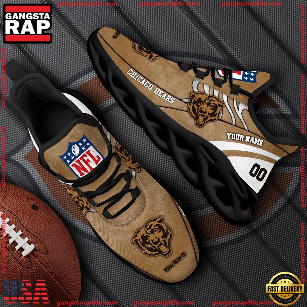 JWFancy Chicago Bears Max Soul Shoes Sneakers For Men And Women