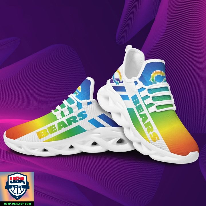 JWFancy Chicago Bears Max Soul Shoes Sneakers For Men And Women