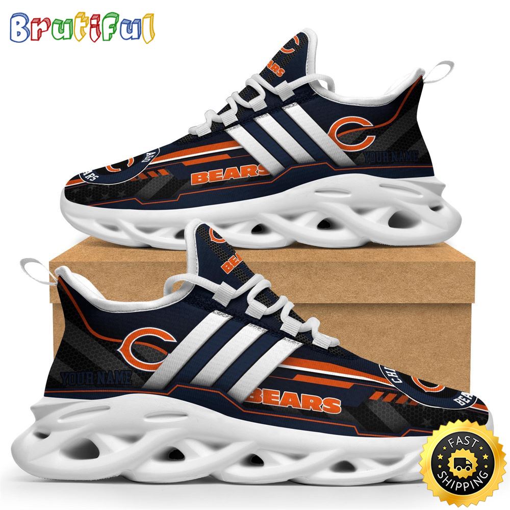 JWFancy Chicago Bears Max Soul Shoes Sneakers For Men And Women