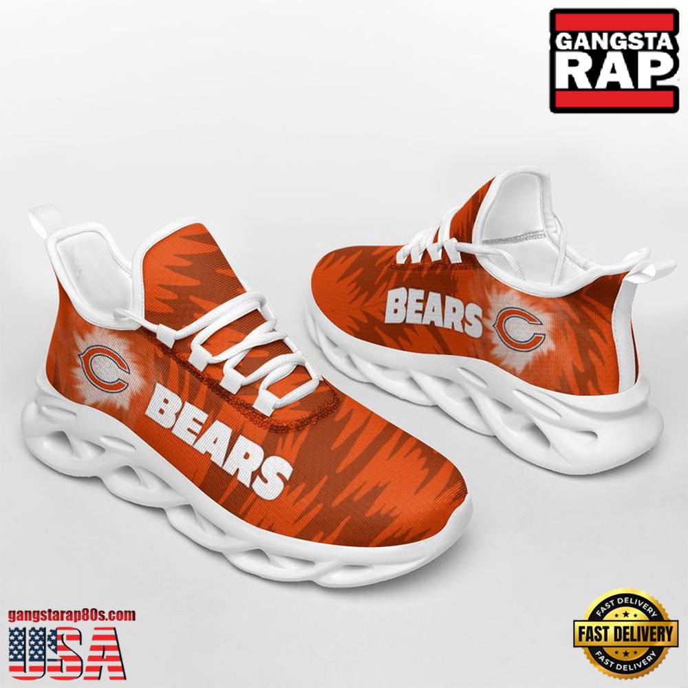 JWFancy Chicago Bears Zebra Max Soul Shoes Sneakers For Men And Women