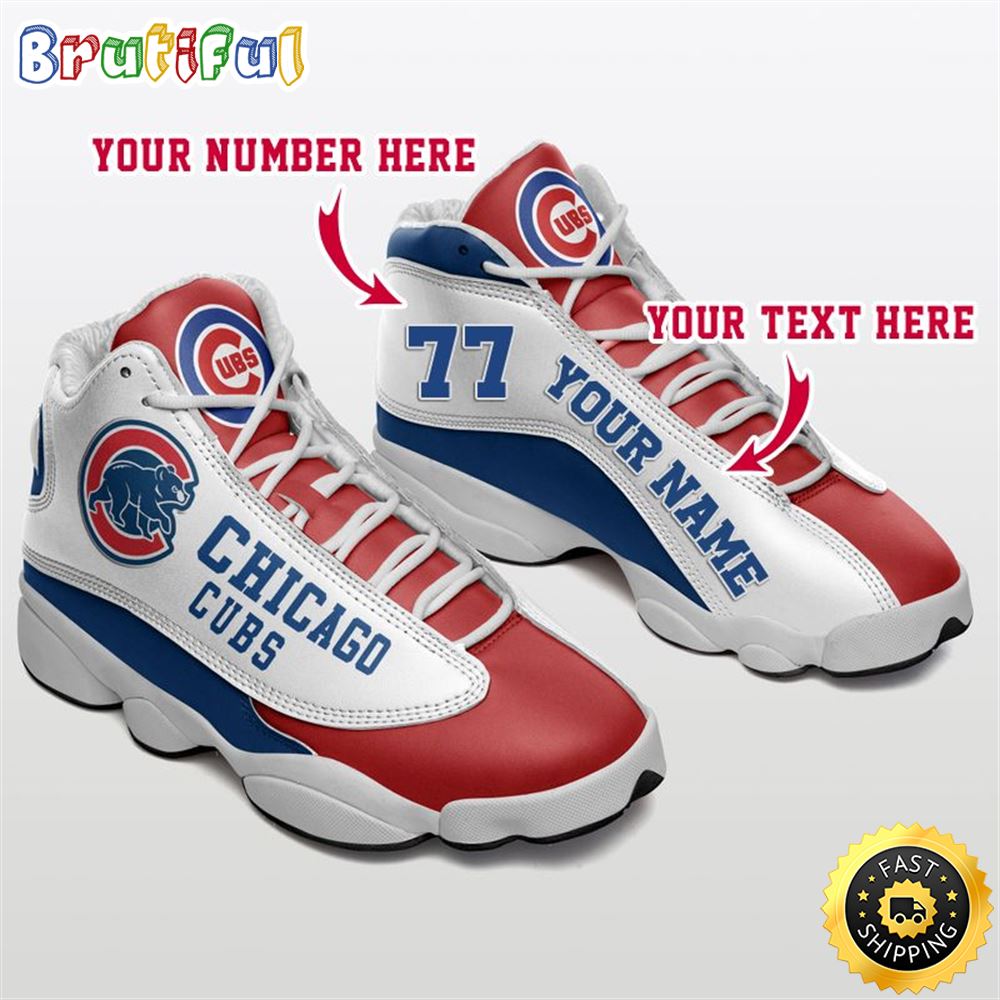 JWFancy Chicago Cubs AJ13 Sneakers Shoes For Men And Women
