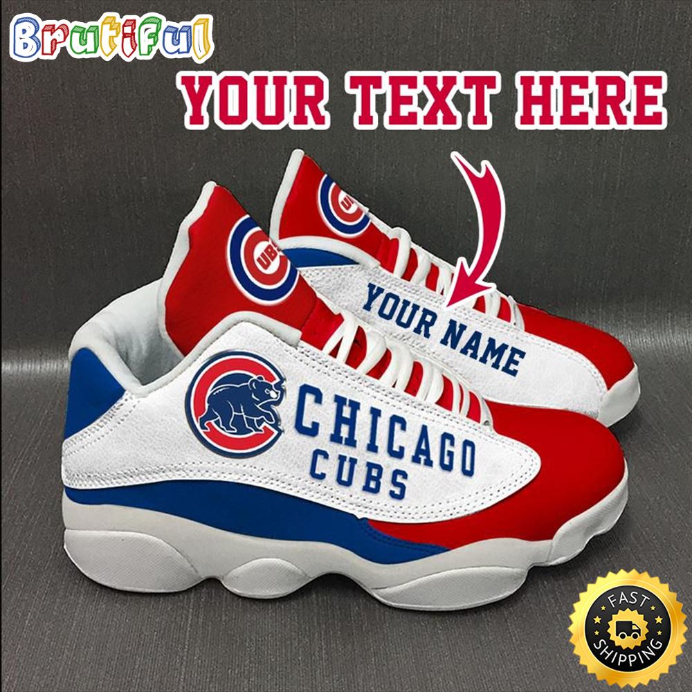 JWFancy Chicago Cubs AJ13 Sneakers Shoes For Men And Women