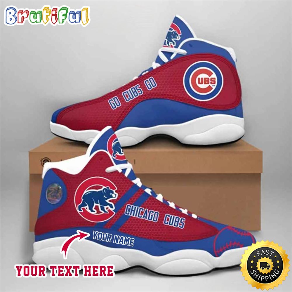 JWFancy Chicago Cubs AJ13 Sneakers Shoes For Men And Women