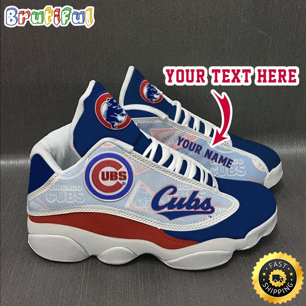 JWFancy Chicago Cubs AJ13 Sneakers Shoes For Men And Women