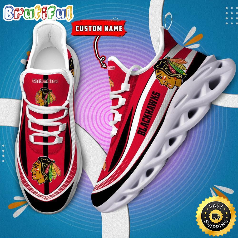 JWFancy Chicagohawks Max Soul Shoes Sneakers For Men And Women