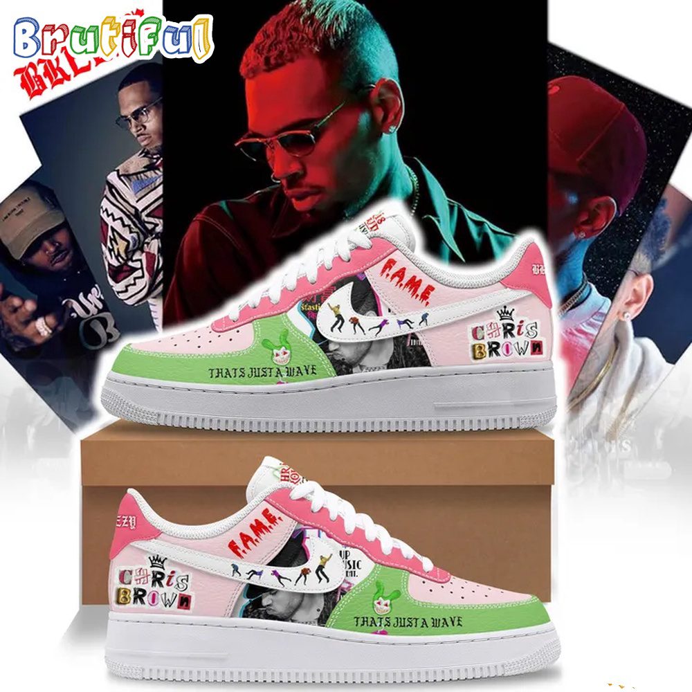 JWFancy Chris Brown Air Low-Top Sneakers Shoes For Men And Women