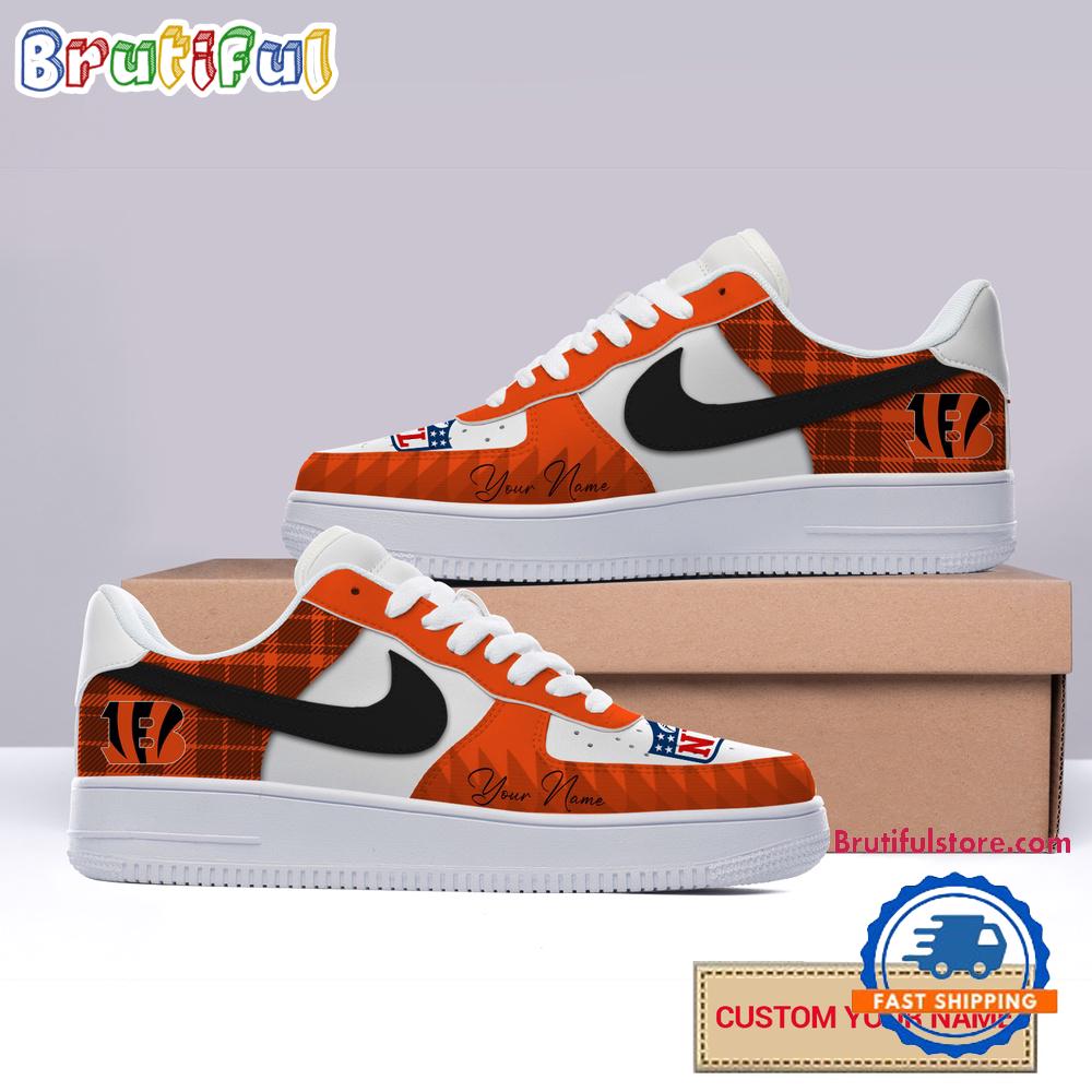 JWFancy Cincinnati Bengals Air Low-Top Sneakers Shoes For Men And Women